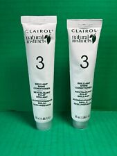 Clairol Natural Instincts Brilliant Shine Conditioner 1.85 oz Each Tube Lot of 2 for sale  Shipping to South Africa
