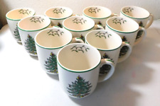 spode christmas tree mugs 4 for sale  Davenport