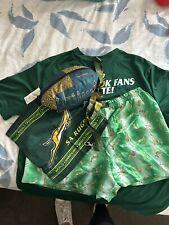 Springbok rugby supporters for sale  LONDON
