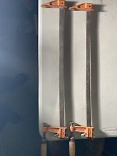Used, (2) 18” X 2-1/2” Pony Bar Clamps for sale  Shipping to South Africa