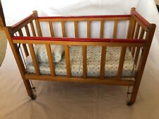 wooden crib casters baby for sale  Elkhorn