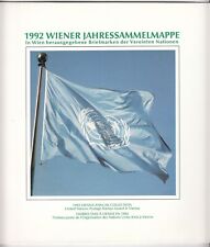 Używany, ONZ  Wiedeń 1992 - NARODÓW ZJEDNOCZONYCH  ROCZNY STEMPLE FOLDERS -used na sprzedaż  PL