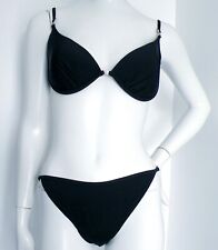 Bikini black underwired for sale  BATLEY
