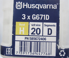 Set husqvarna diamond for sale  Oakland