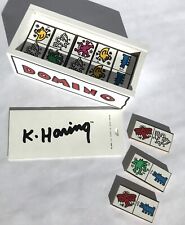 Keith Haring wood dominoes by Vilac, in box, 1992, used for sale  Shipping to South Africa