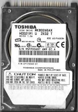 TOSHIBA (MK8026GAX) 80 GB HDD 2.5" 16 MB 5400 RPM IDE Laptop Hard Disk Drive, used for sale  Shipping to South Africa