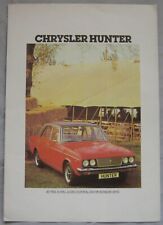 1977 chrysler hunter for sale  DARWEN