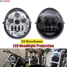 Motorcycle led headlight for sale  USA