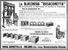 Pubblicita 1930 bloccheria usato  Biella