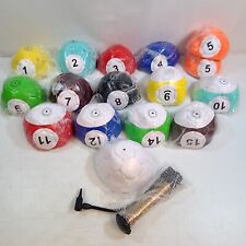 Used, 16 Pcs Snooker Balls Soccer Table Game Street Ball Huge Billiards for sale  Shipping to South Africa
