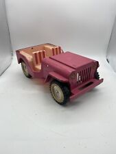 Jeep vintage Tonka rosa Surrey, usado segunda mano  Embacar hacia Mexico