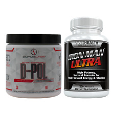 Purus Labs D-Pol Tablets 90 Tablets + Iron Man Ultra | Male Performance Enhancer, used for sale  Shipping to South Africa