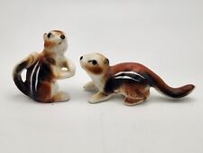pair chipmunk figurines for sale  Nederland
