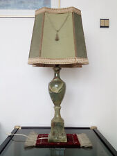 Lámpara de mesa de pie lámpara ONIX mármol RARA años 80 vintage ¡como NUEVA! Interruptor segunda mano  Embacar hacia Mexico