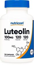 Luteolina Nutricost 100mg 120 cápsulas comprar usado  Enviando para Brazil