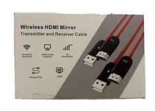 Wireless HDMI Mirror Transmitter And Receiver Cable  for sale  Shipping to South Africa