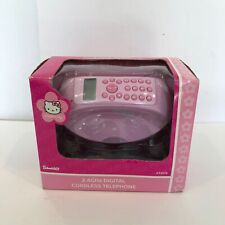 Sanrio Hello Kitty Pink 2.4GHZ Digital Cordless Telephone Open Box Receipt for sale  Shipping to South Africa