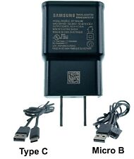 Cargador Original Samsung 5V, 1.5A Negro incluye 2 cables USB (Tipo-C y Micro-B) segunda mano  Embacar hacia Argentina