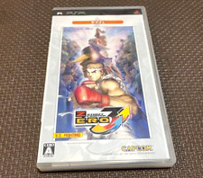 PSP Street Fighter ZERO 3 Double Upper Capcole Capcom Japoński z ręcznym użyciem na sprzedaż  Wysyłka do Poland
