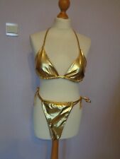 shiny gold bikini for sale  GILLINGHAM