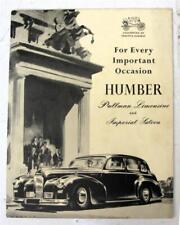 Humber pullman imperial for sale  LEICESTER