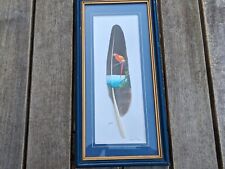 Hand painted feather for sale  READING