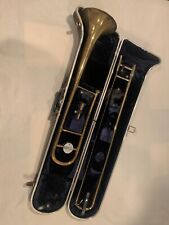 Vintage C.G.Conn Trombone w/ Hard Gray Case and Mouthpiece for sale  Shipping to South Africa