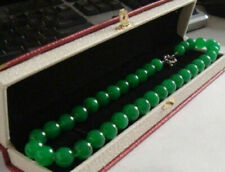 Usado, 100% Natural 8mm Jade Verde grânulos de Pedras Preciosas Redonda Colares 18" X54 Aaa + + comprar usado  Enviando para Brazil