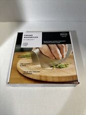 Rosle One Handed Mezzaluna Chopper With Bamboo Cutting Board for sale  Shipping to South Africa