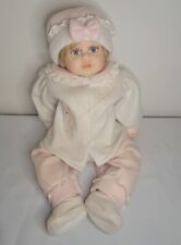 2002 Pich Imports Inc. Roupa poodle rosa boneca bebê 20" cabelo loiro olhos azuis  comprar usado  Enviando para Brazil