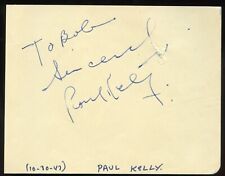 Paul kelly d1956 for sale  Gurnee