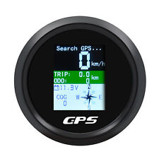 85mm Digital GPS Tachometer Geschwindigkeitsmes Für Boot Auto, usado comprar usado  Enviando para Brazil