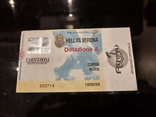 ⚽️ Biglietto VERONA FIDELIS ANDRIA Serie B 1997 1998 26/04/98 Ticket Juventus usato  Roma