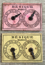 Vintage bezique marker for sale  LINCOLN