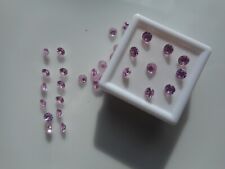 3.5mm pink cubic for sale  MANCHESTER