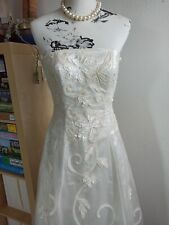 Hochzeitskleid campagner perle gebraucht kaufen  Eutingen im Gäu