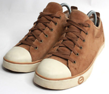UGG Australia Evera Chestnut Suede Shearling Lace Sneakers Women’s Sz 10, used for sale  Shipping to South Africa