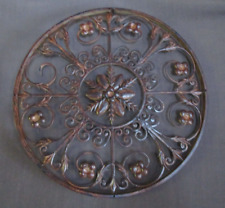 Used, ROUND ROD IRON RUSTIC FARM HOUSE WALL DECOR 21" for sale  Shipping to South Africa