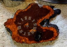 wall natural wood clock for sale  Peculiar