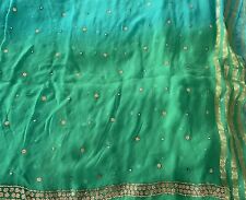 Indian saree blue for sale  UK