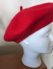 Beret bright red for sale  BRIGHTON