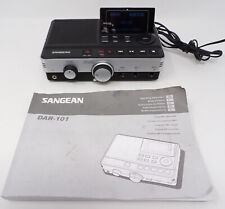 Grabadora digital de MP3 Sangean DAR-101 grado profesional cable de alimentación manual funciona segunda mano  Embacar hacia Mexico