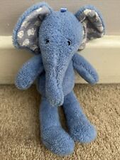 Little Jellycat Elephant Indigo Elly Blue Baby Soft Plush Toy for sale  Shipping to South Africa