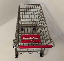 Mini carrinho de compras vintage Dreamkeeper Campbell's Soup ~12" cabo vermelho A9 comprar usado  Enviando para Brazil