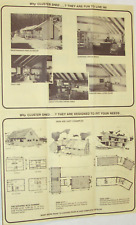VINTAGE 1976 CLUSTER SHED BUILDING SYSTEM BROCHURE! ASSEMBLE YOURSELF TINY HOUSE, used for sale  Shipping to South Africa