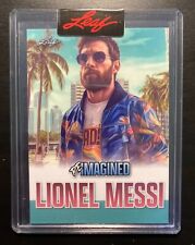 Leaf Re-imagined Lionel Messi /1438 Welcome Miami , Inter Miami 2023 reimagined. segunda mano  Embacar hacia Argentina
