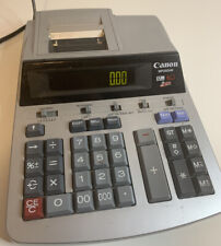 Calculadora de impostos Canon MP20DHII empresarial 12 dígitos impressora de tela colorida testada comprar usado  Enviando para Brazil