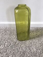 Selo aplicado garrafa de licor de gin vintage verde amarelo AVAN HOBOKEN 11” ROTTERDAM comprar usado  Enviando para Brazil