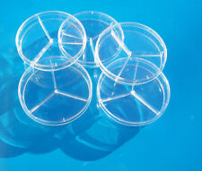 Compartment petri dishes for sale  TORQUAY