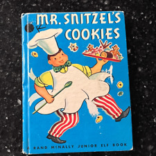 Galletas de colección Mr. Snitzel's Cookies Jane Flory Rand McNally 1960  segunda mano  Embacar hacia Argentina